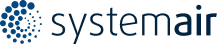 Systemair airco logo merkidentiteit ventilatie- en klimaatoplossingen